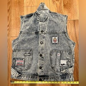 Vintage Denim Vest - Bronson International